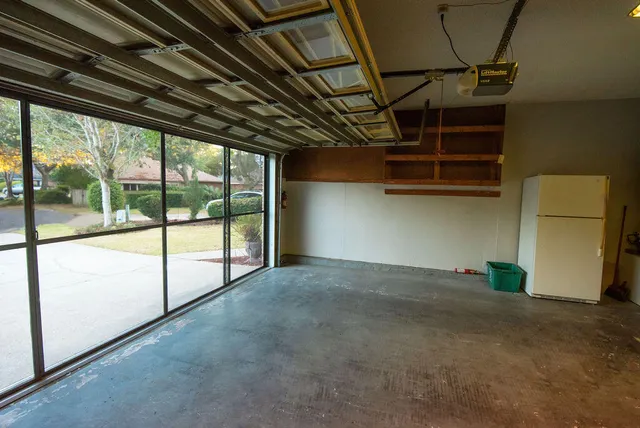 a view of empty room