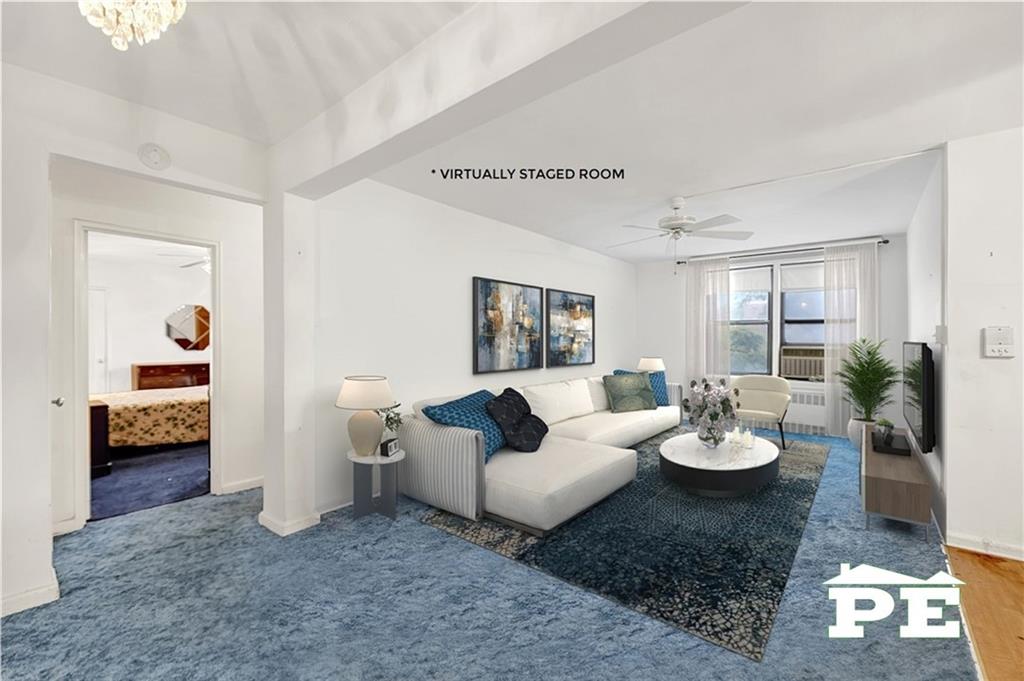 2425 Haring Street, Unit 4G Brooklyn, NY 11235 - Photo 8 of 29 a living room with furniture and a table