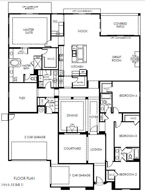 20100 East Maya Road Queen Creek, AZ 85142 - Photo 10 of 10 3280A floor plan