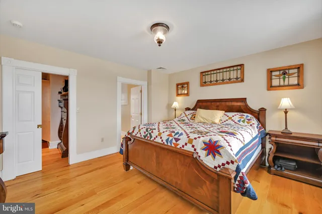 a view of a lake with a outdoor space