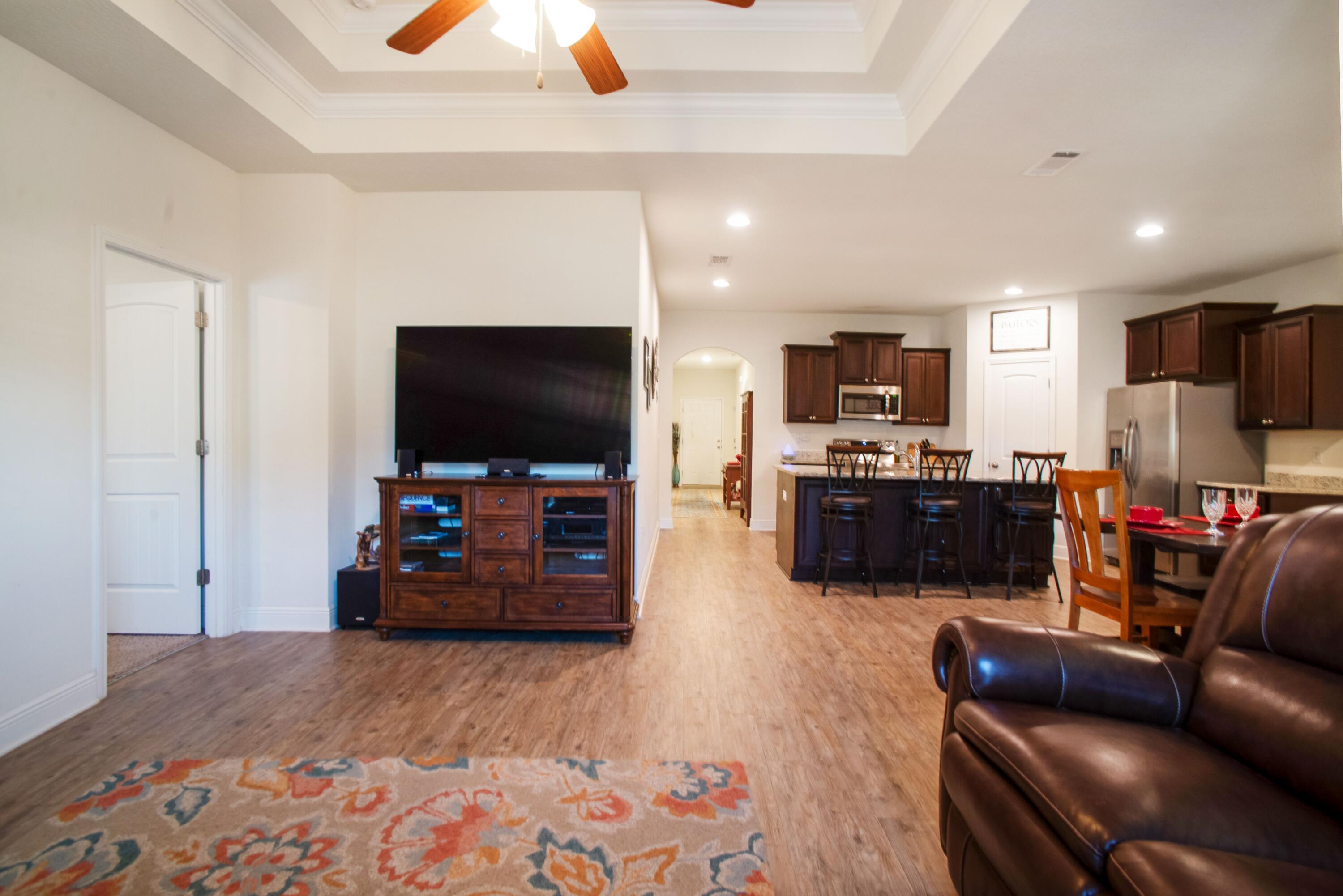 434 Chickadee Street Crestview, FL 32539 - Photo 12 of 38 Liv Rm to Kitchen and Dining