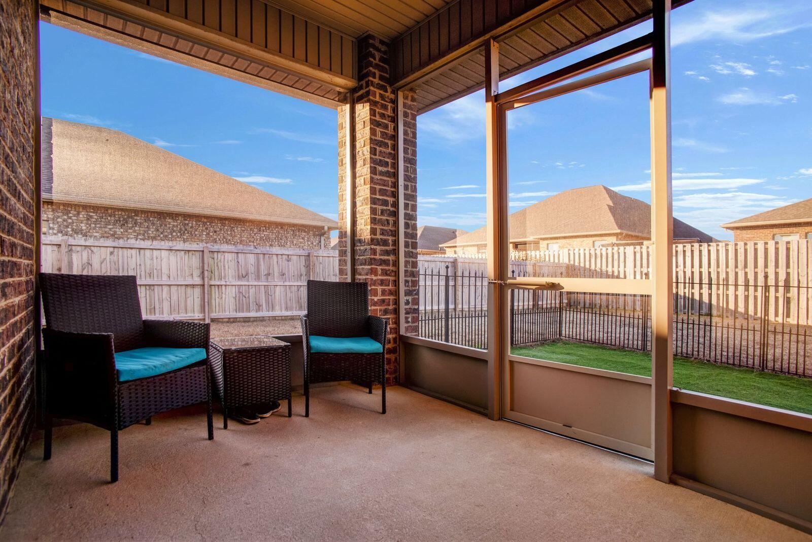 434 Chickadee Street Crestview, FL 32539 - Photo 27 of 38 Screened Back Porch