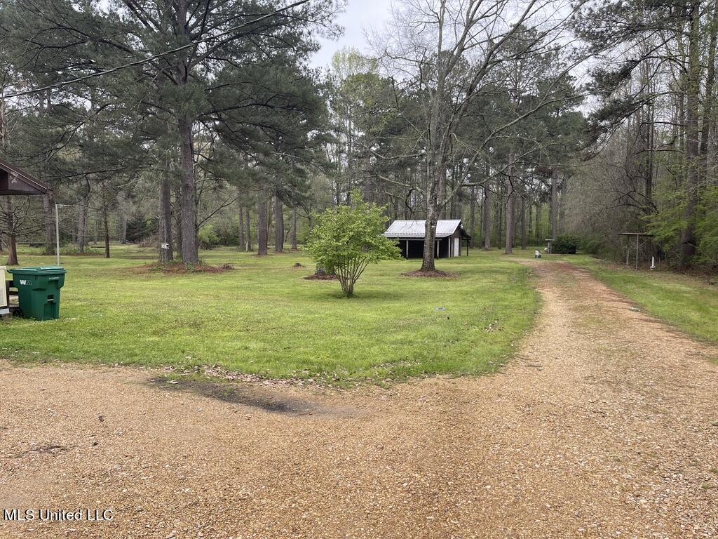 6719 Parsons Road Terry, MS 39170 - Photo 25 of 32 Driveway View Facing Shop and Rear of Pr