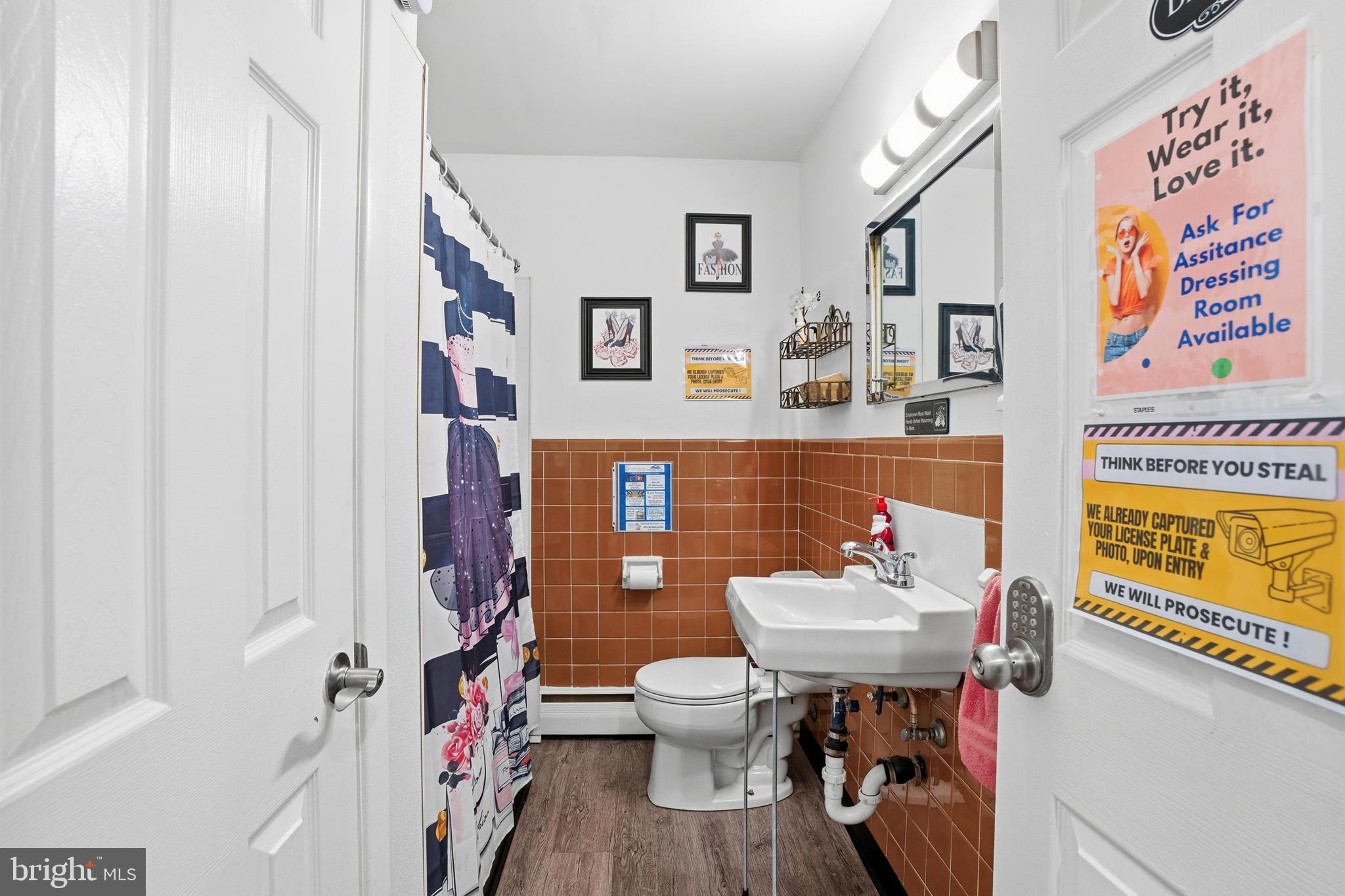 119 York Road Warminster, PA 18974 - Photo 13 of 43 a bathroom with a sink and a mirror