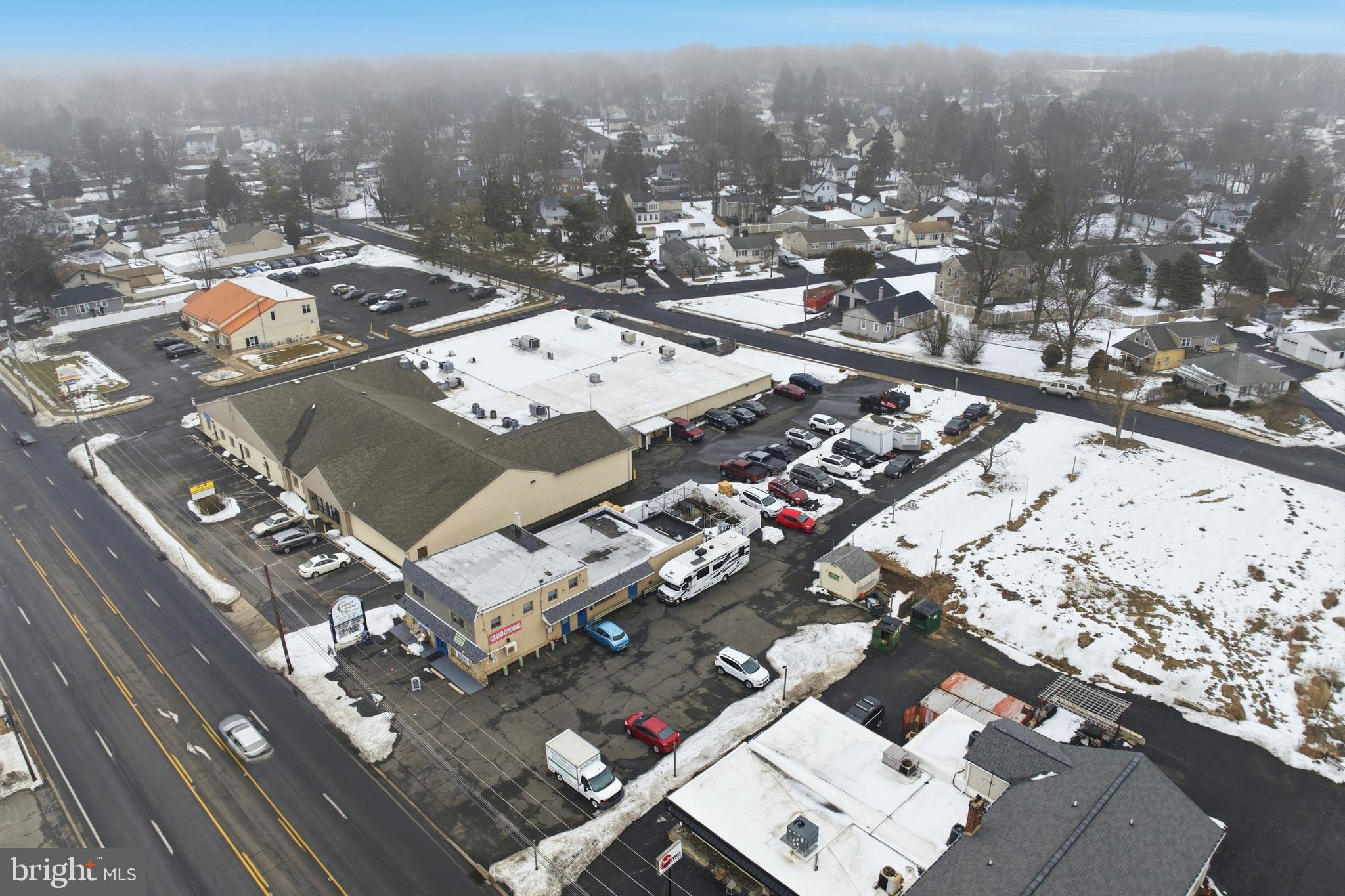 119 York Road Warminster, PA 18974 - Photo 30 of 43 an aerial view of a city with lots of residential buildings