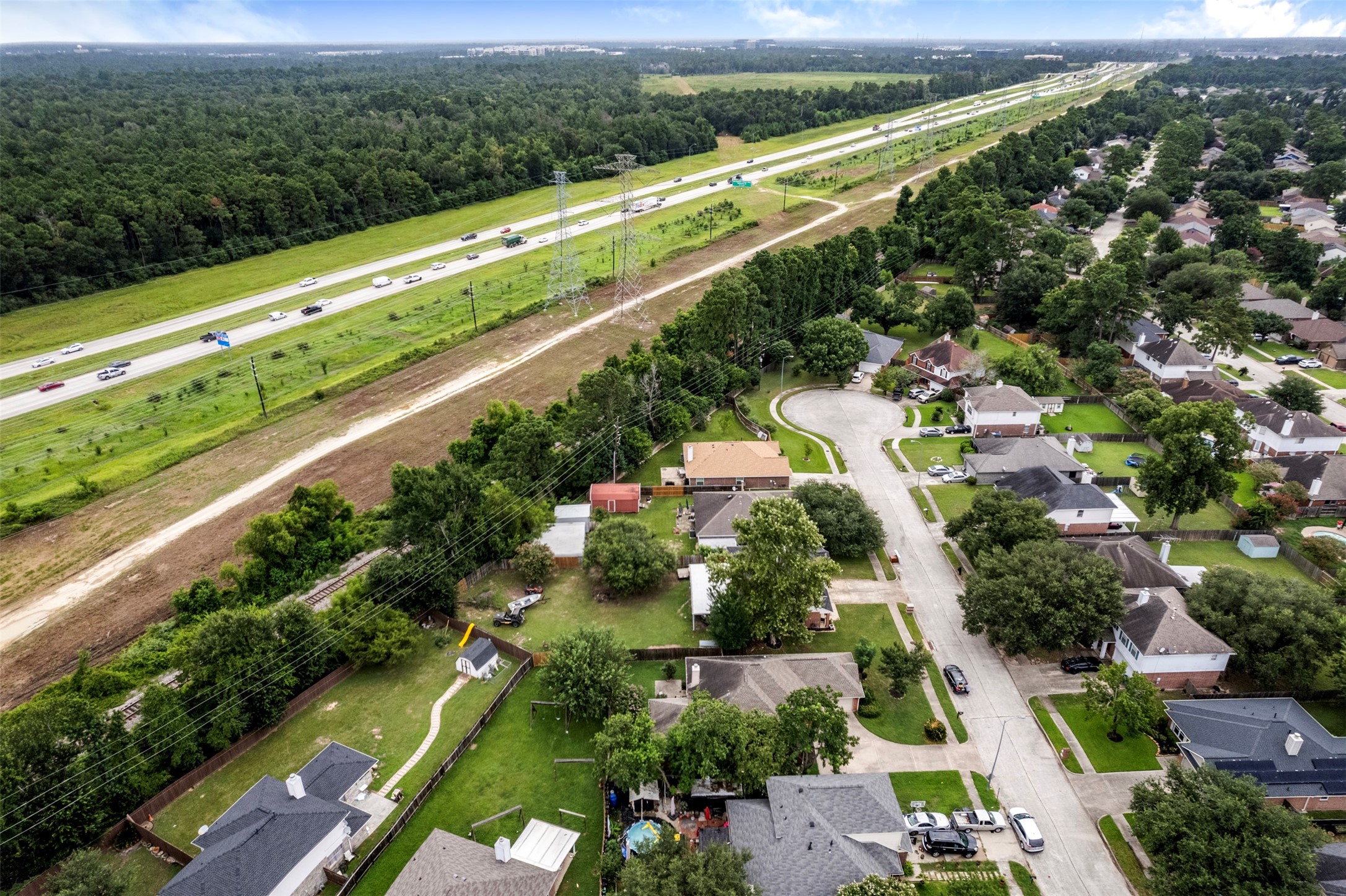 3722 Oaklace Drive Spring, TX 77389 - Photo 30 of 37 a view of a city from a balcony