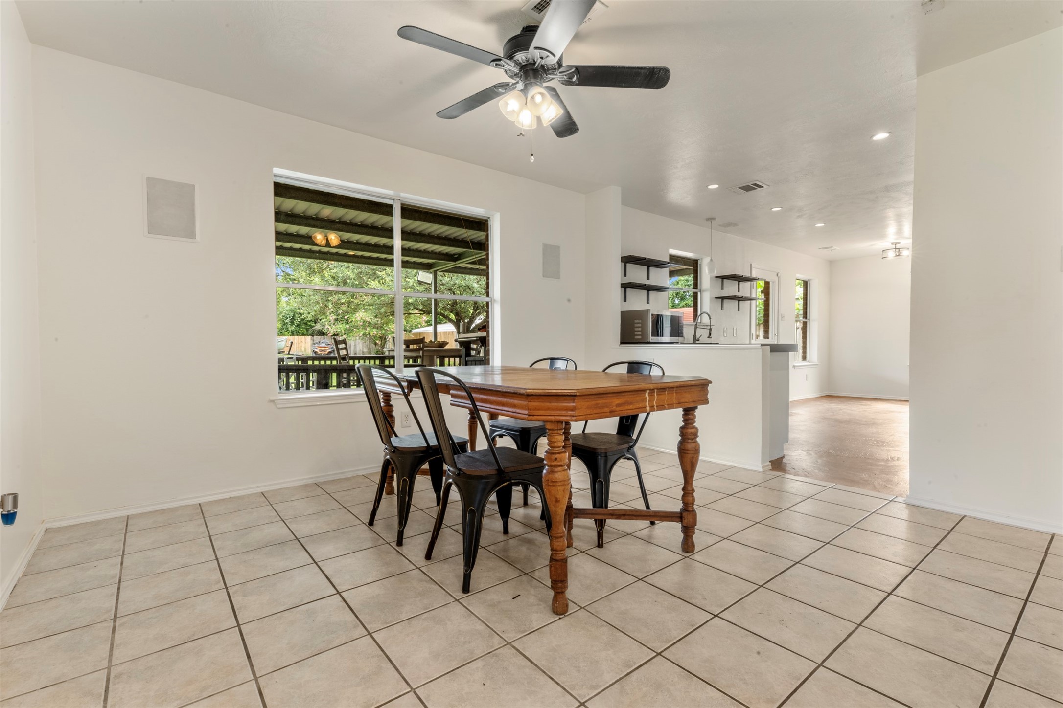 3722 Oaklace Drive Spring, TX 77389 - Photo 9 of 37 a view of a dining room with furniture window and outside view