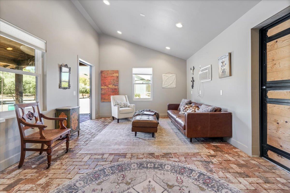 2727 Thomas Road Hollister, CA 95023 - Photo 76 of 83 a living room with fireplace furniture and a window