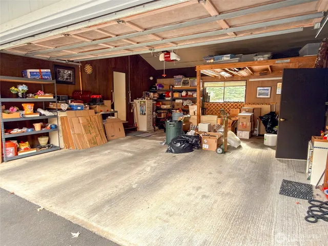 a view of a storage room with a lot of stuff