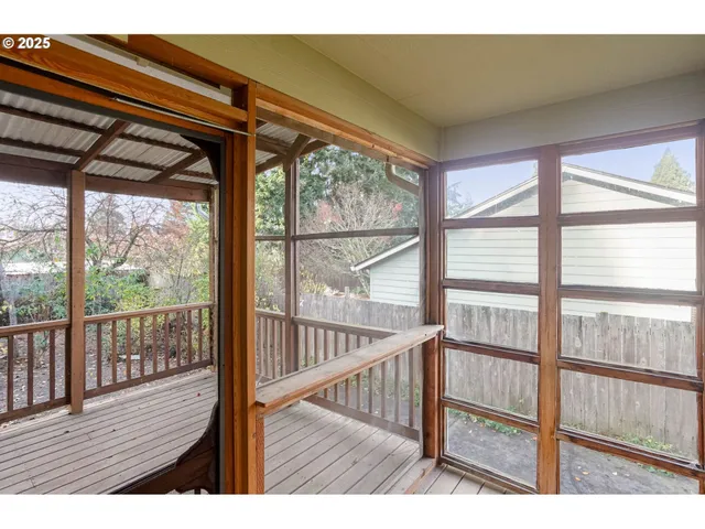 a view of wooden floor