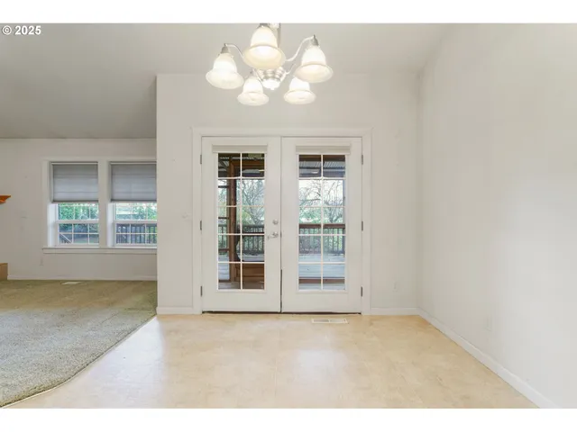 a view interior of the house and kitchen view