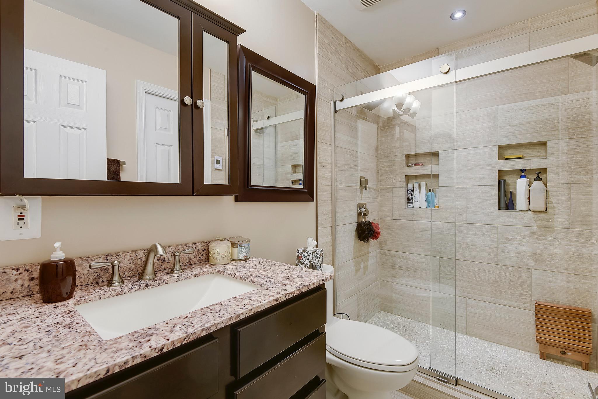 403 Silver Run Road Edgewater, MD 21037 - Photo 11 of 29 Newly renovated bath with dual shower heads
