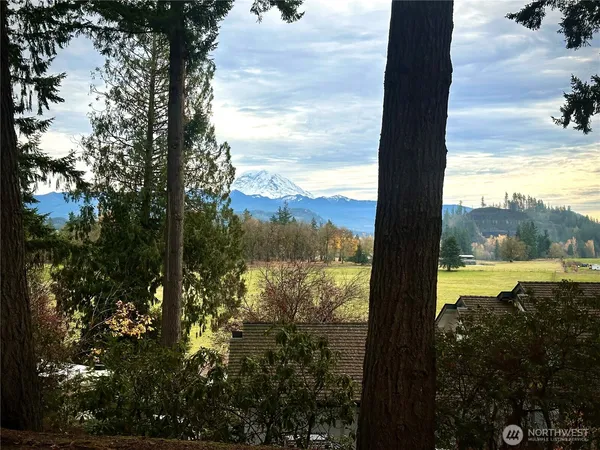 a view of lake from balcony