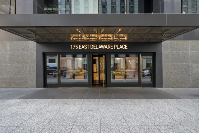 a view of a building with an outdoor space