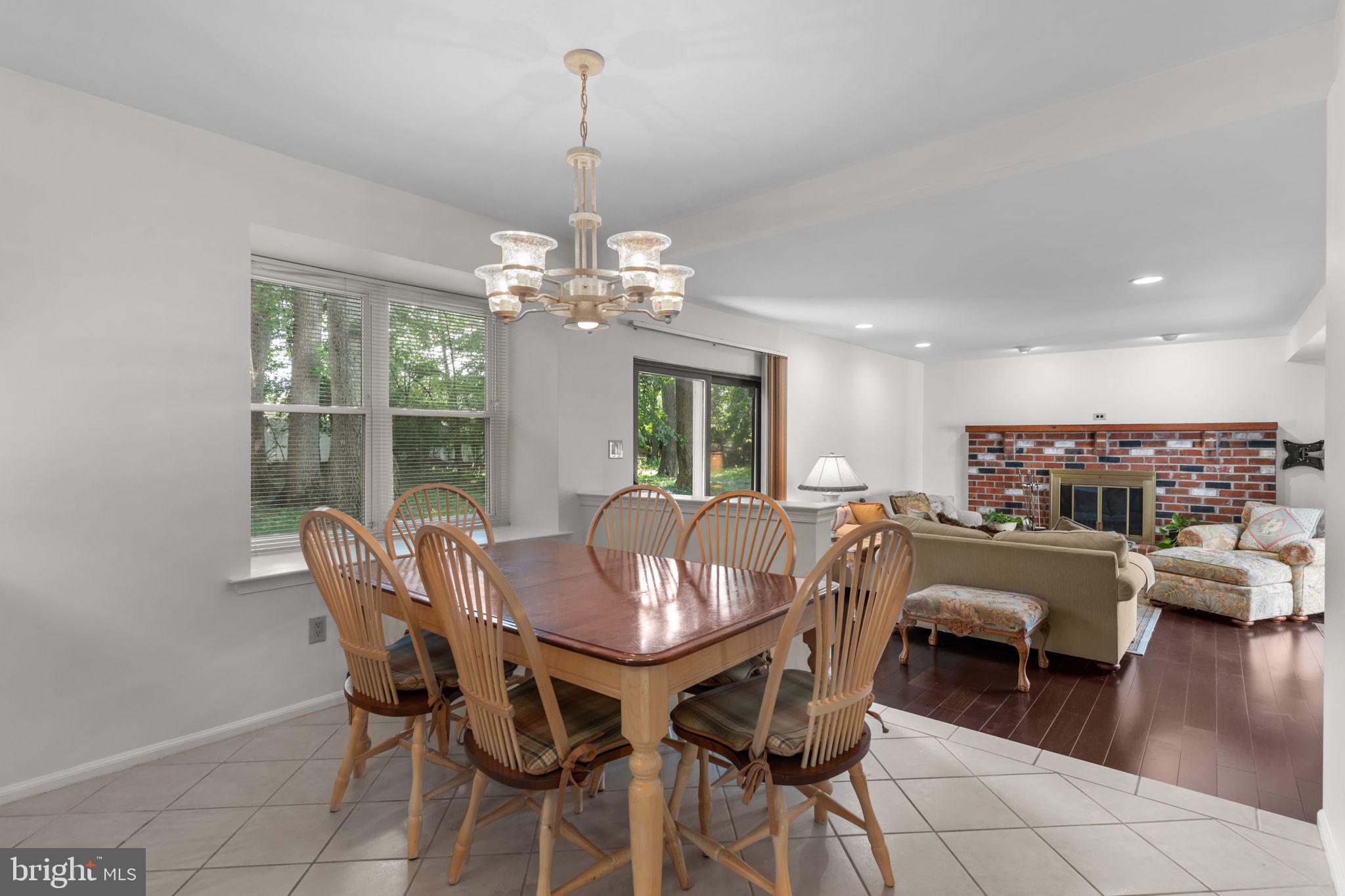 812 Green Ridge Circle Langhorne, PA 19053 - Photo 3 of 36 Breakfast room overlooking Family Room