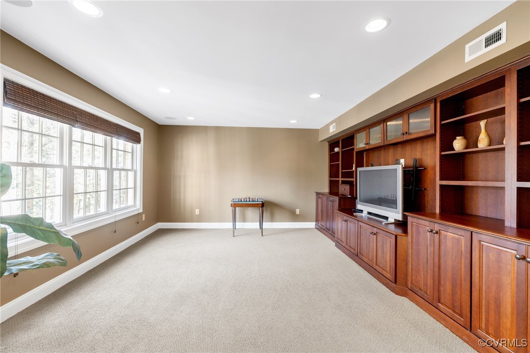 16201 Maple Hall Drive Midlothian, VA 23113 - Photo 37 of 50 Wonderful rec room with custom built in entertainm