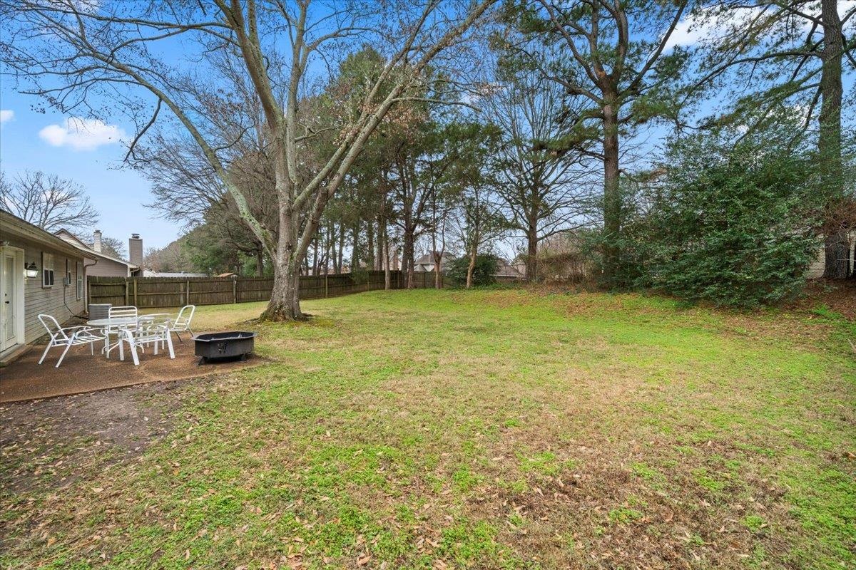 947 Hunters Retreat Drive Collierville, TN 38017 - Photo 19 of 27 Fenced backyard featuring a patio area and lots of room for pets and children.