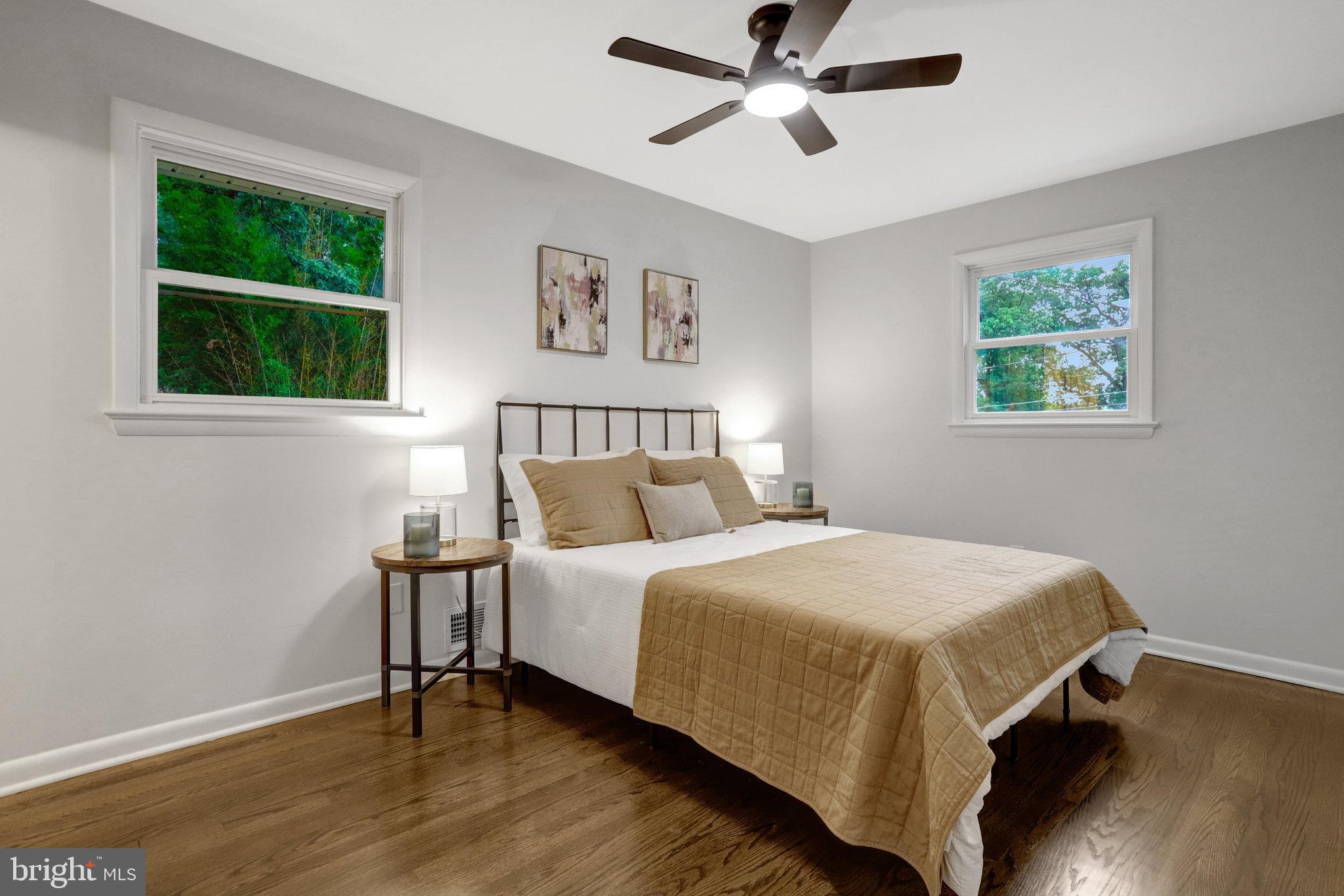 4206 16th Road South Arlington, VA 22204 - Photo 12 of 35 a bedroom with a bed and a window