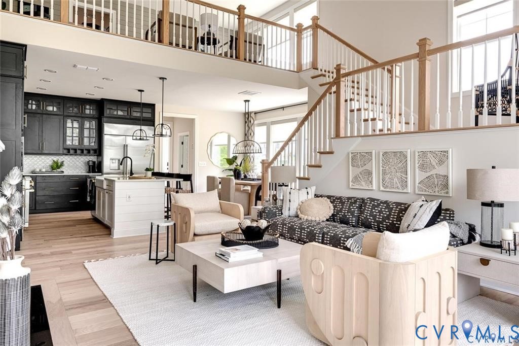 15913 Maclear Drive Midlothian, VA 23112 - Photo 4 of 31 a living room with furniture and a large window