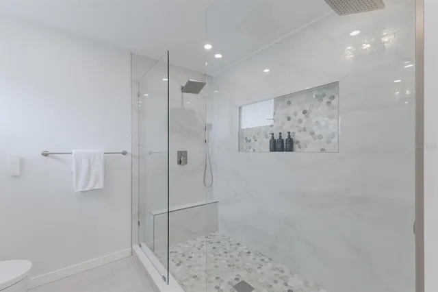 a view of a room with a projector