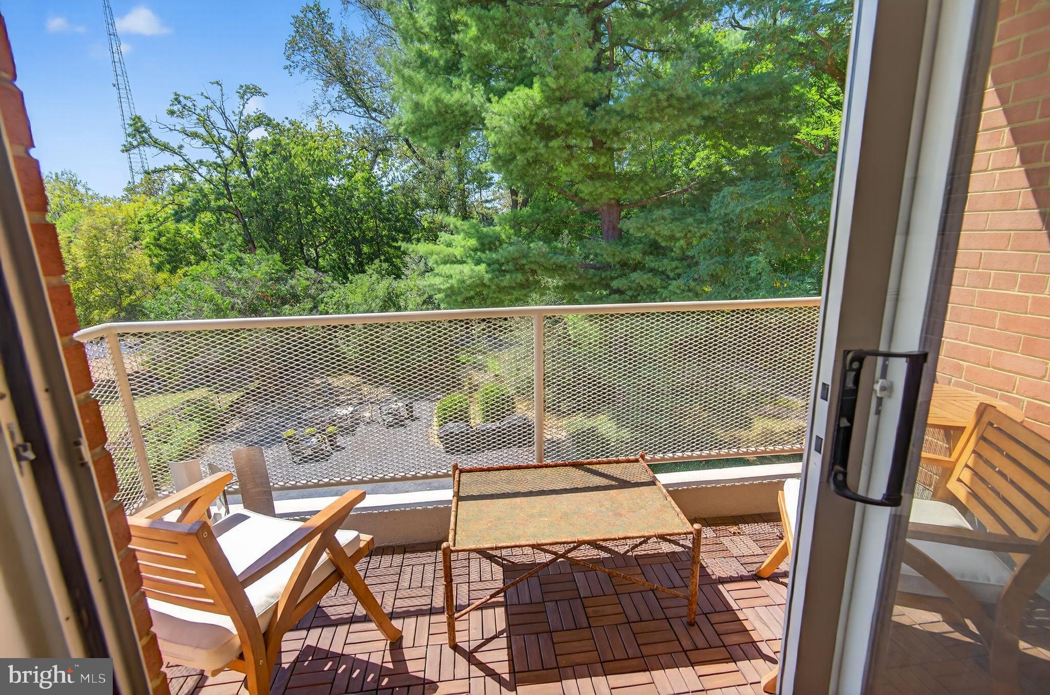 5100 Dorset Avenue, Unit 314 Chevy Chase, MD 20815 - Photo 23 of 30 a view of swimming pool from a balcony