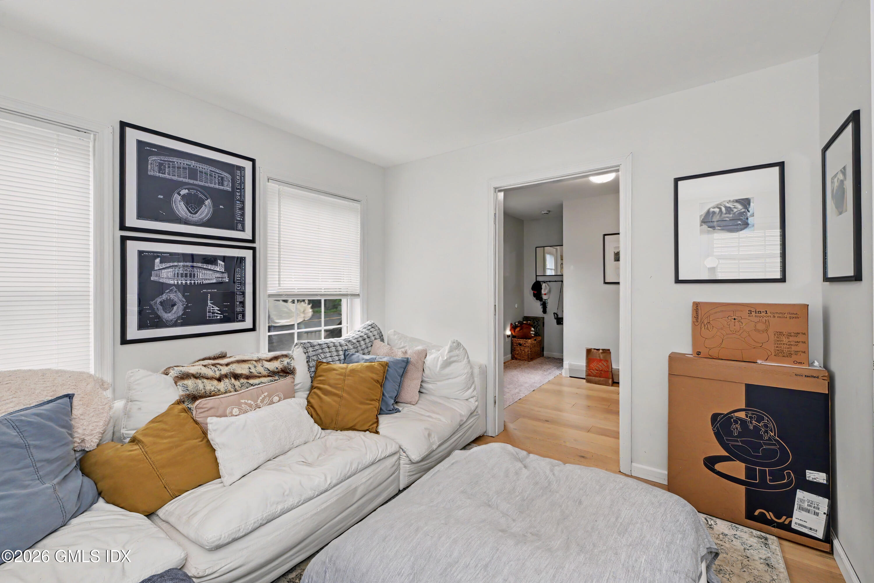 37 Prospect Street Greenwich, CT 06830 - Photo 9 of 41 a living room with furniture and a flat screen tv