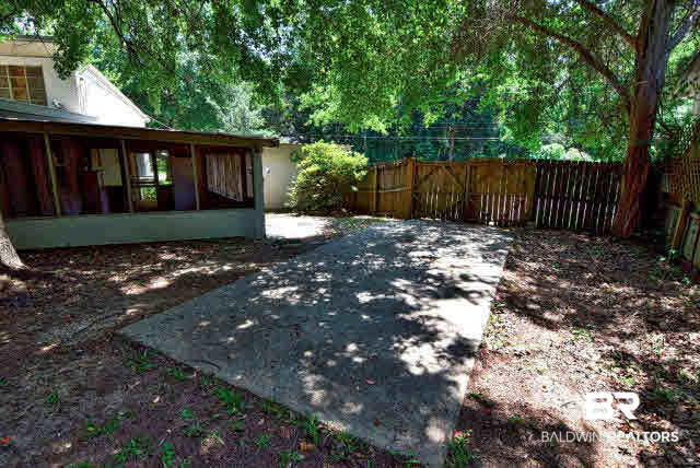657 Johnson Avenue Fairhope, AL 36532 - Photo 22 of 23 Double Gate and Parking Pad for Boat or RV