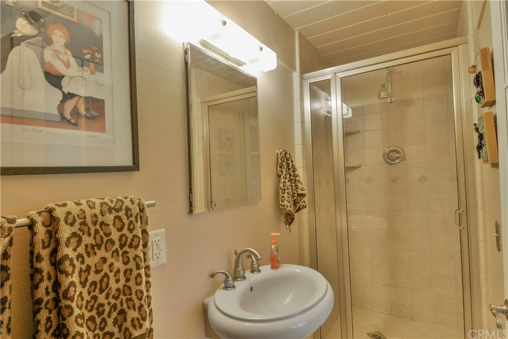 26415 Fernrock Road Twin Peaks, CA 92391 - Photo 12 of 23 a bathroom with a sink a toilet and shower