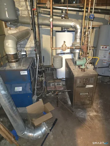 a view of water heater room
