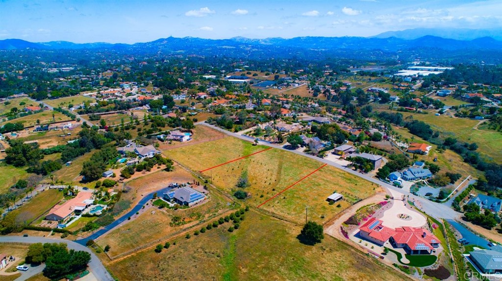 Avenida De Nog Fallbrook Ca Fallbrook, CA 92028 - Photo 17 of 17 an aerial view of residential houses with outdoor space