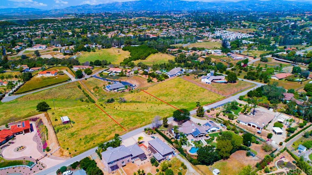 Avenida De Nog Fallbrook Ca Fallbrook, CA 92028 - Photo 8 of 17 an aerial view of residential houses with outdoor space