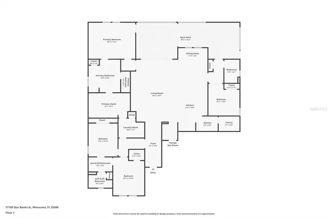 $619,999 | 17109 Star Banks Street, Wimauma, FL 33598