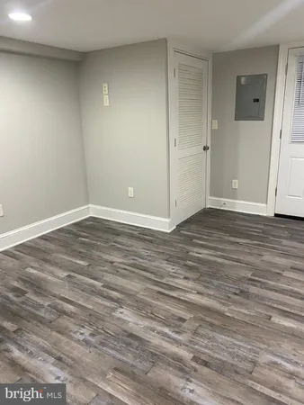 wooden floor in an empty room