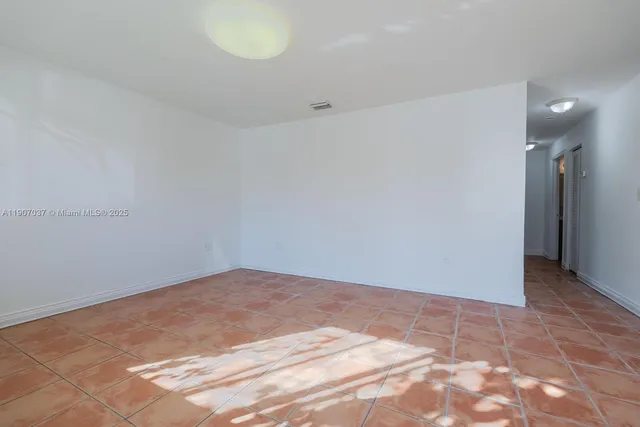 a view of empty room