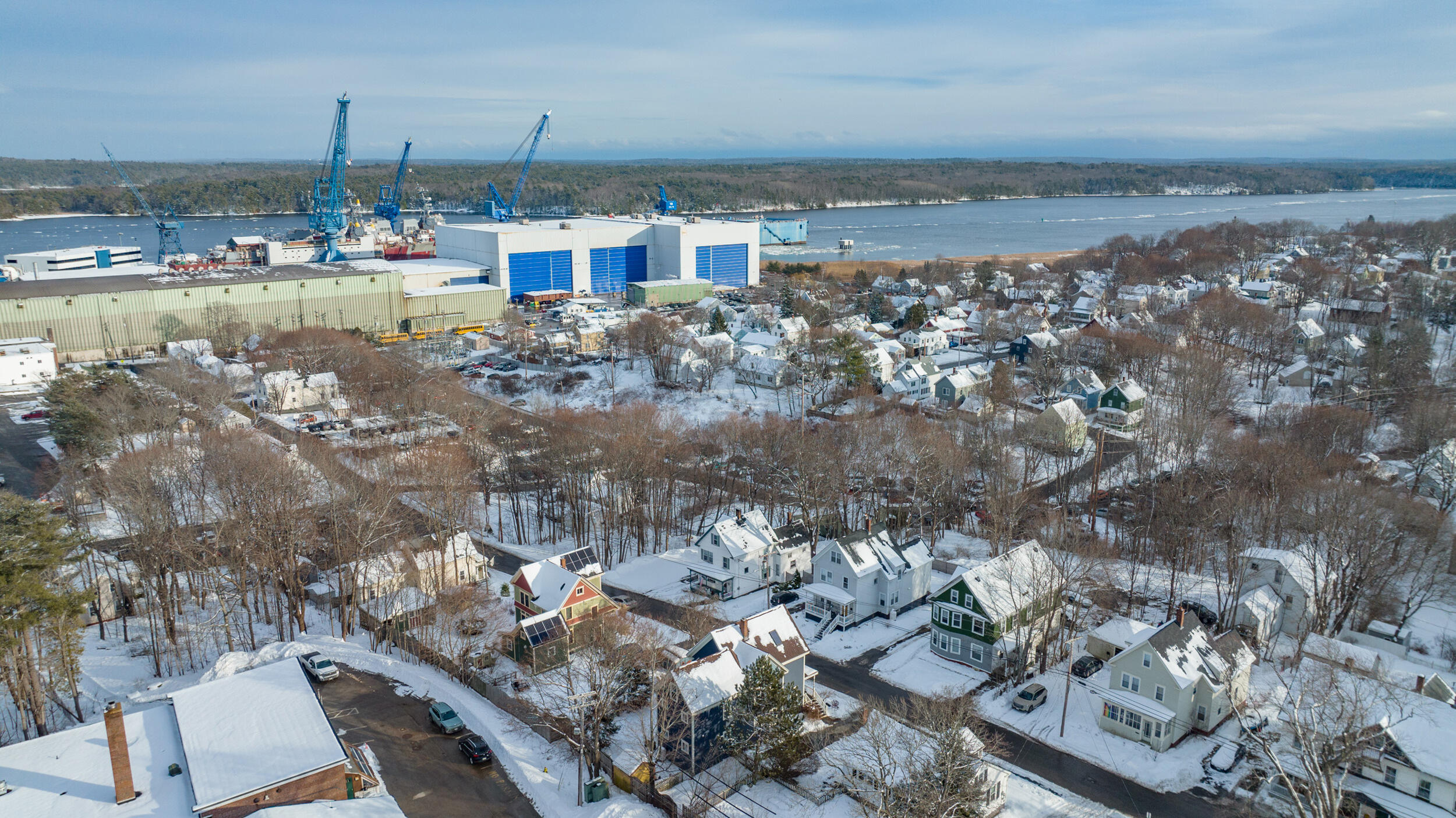 75 Russell Street Bath, ME 04530 - Photo 54 of 59 75 russell drone-7