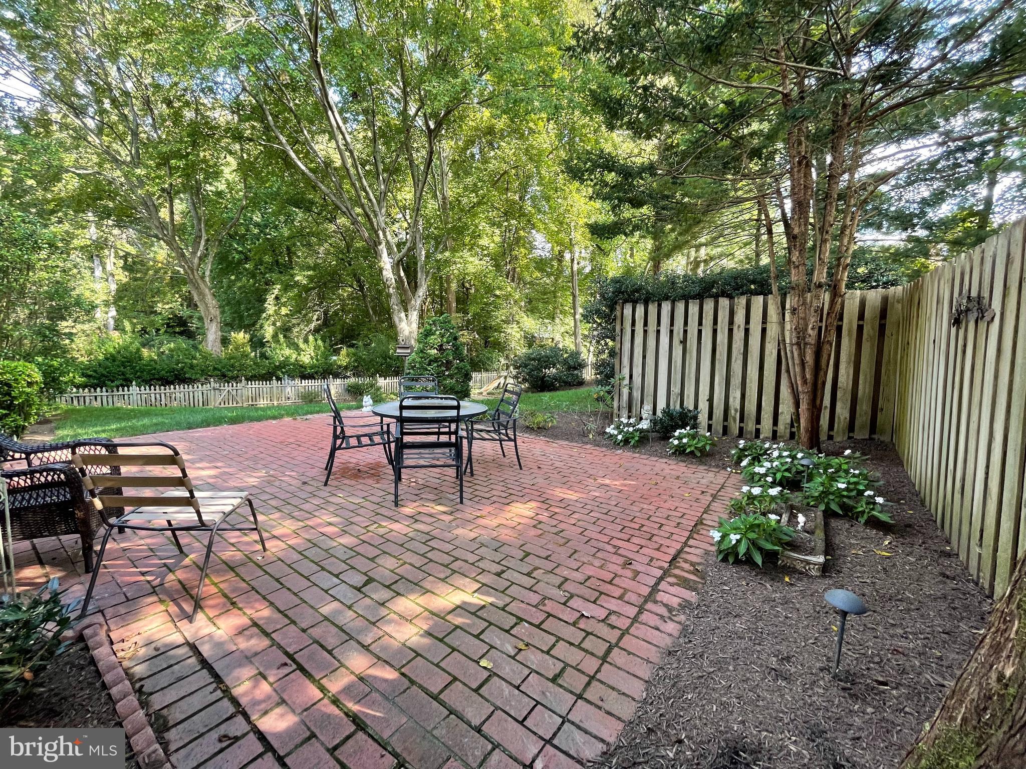 12905 Ruxton Road Silver Spring, MD 20904 - Photo 14 of 31 Private brick patio
