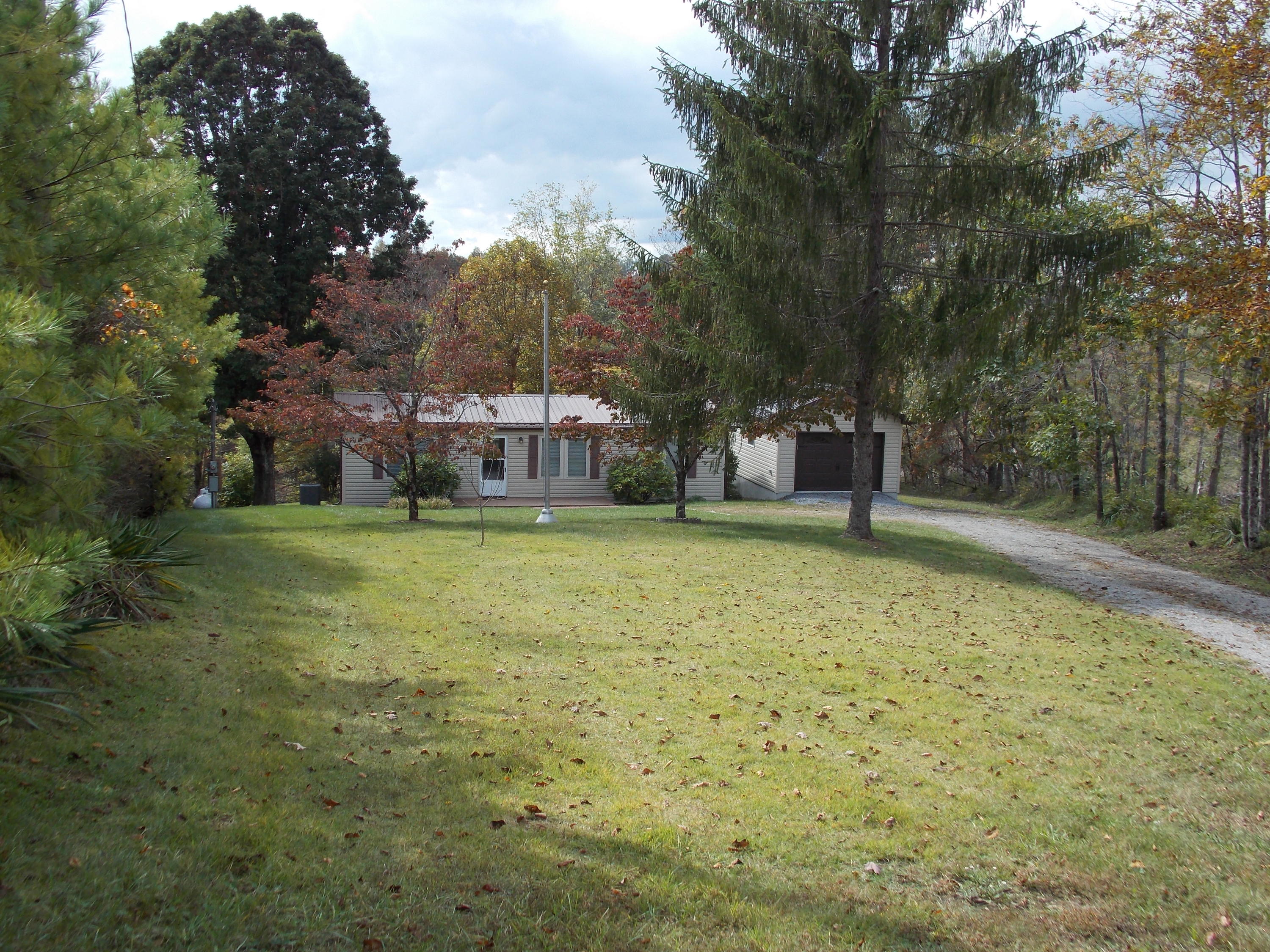 1286 Lester Road Northwest Riner, VA 24149 - Photo 5 of 25 a backyard of a house with lots of green space
