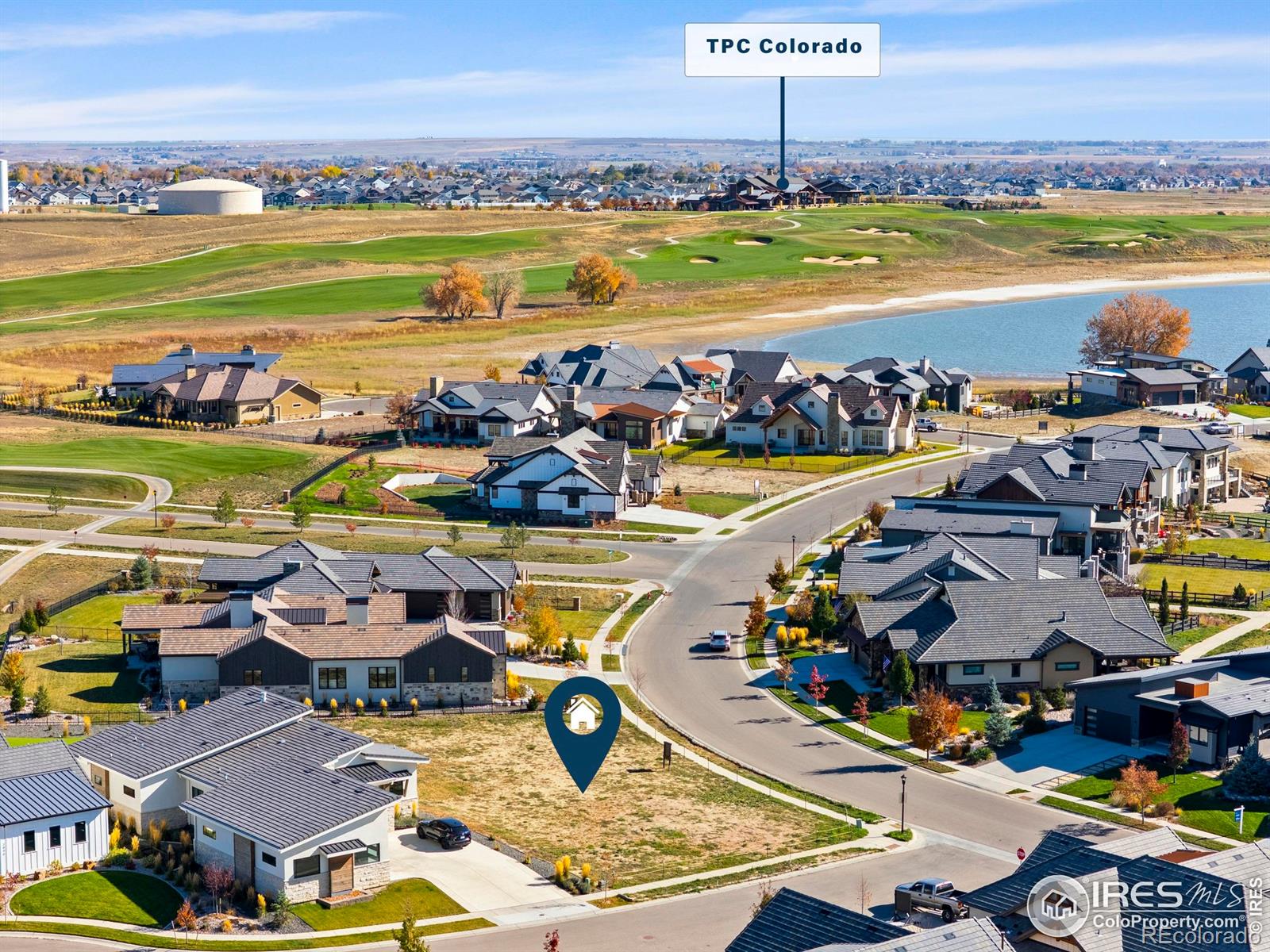 a view of a swimming pool and an ocean view