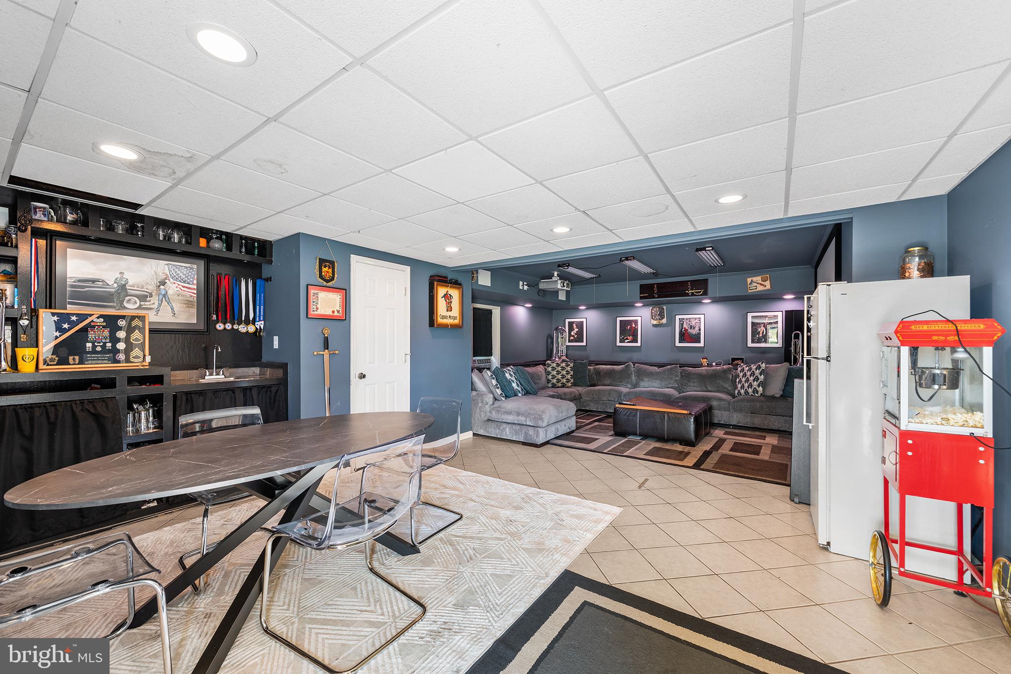 787 North Lewis Road Royersford, PA 19468 - Photo 24 of 53 a living room with furniture and a flat screen tv
