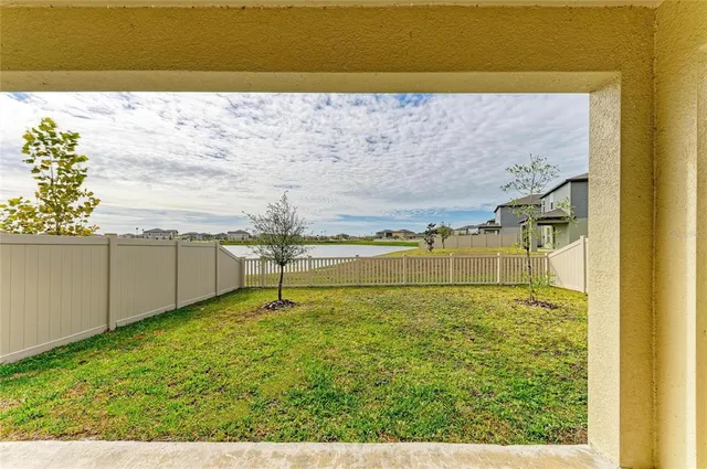 a view of a house with a garden