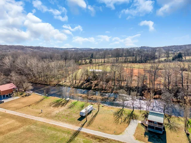 a view of city from a balcony