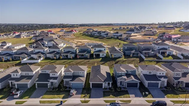 a view of a bird view of a garden