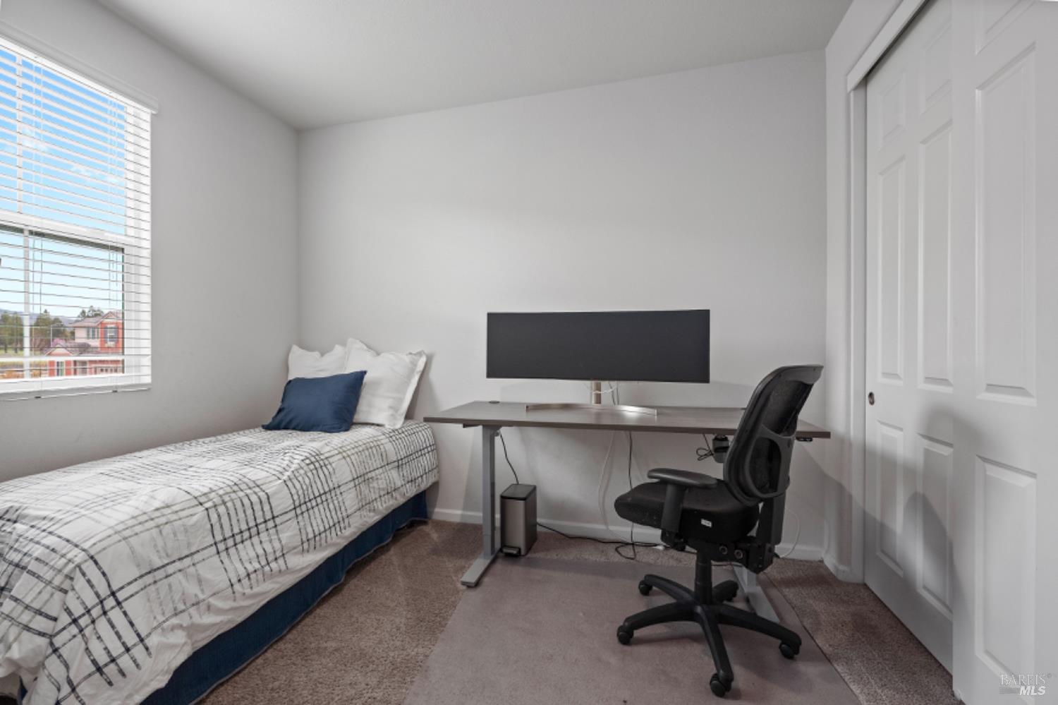 2148 Karen Place Rohnert Park, CA 94928 - Photo 23 of 25 a bedroom with a workspace