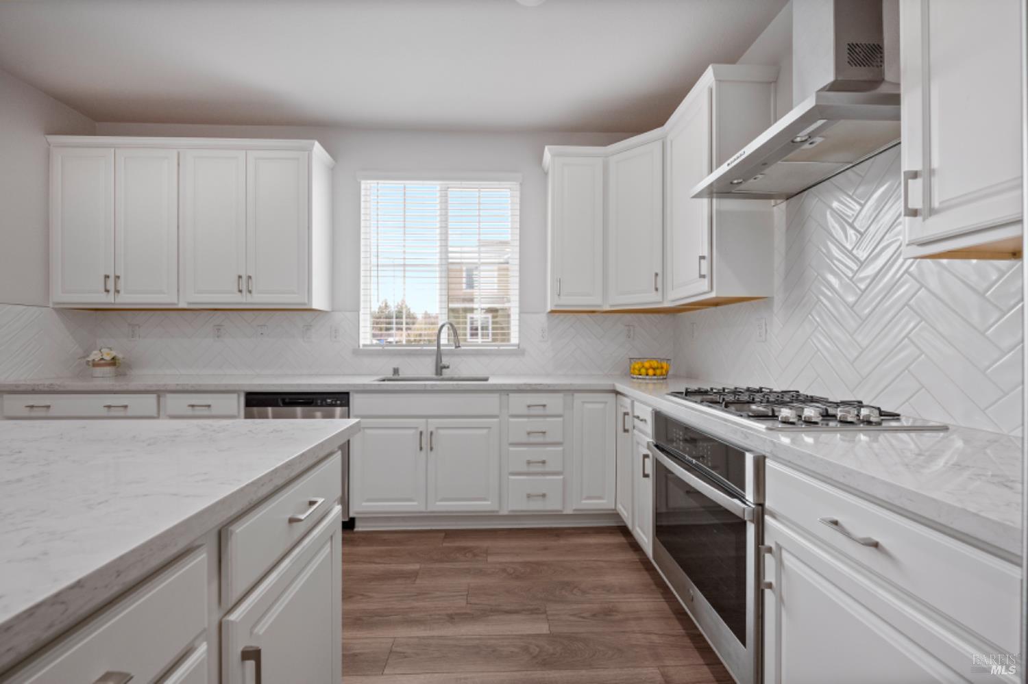 2148 Karen Place Rohnert Park, CA 94928 - Photo 6 of 25 a kitchen with cabinets appliances a sink and a window
