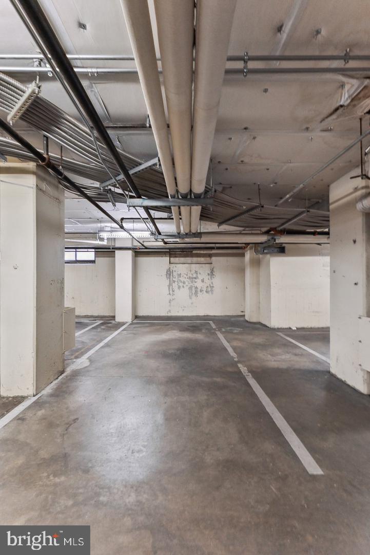 1225 13th Street Northwest, Unit 712 Washington, DC 20005 - Photo 14 of 21 Spacious underground parking area.