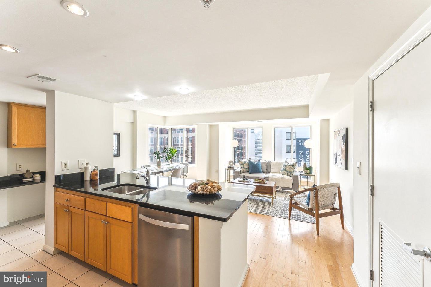 1225 13th Street Northwest, Unit 712 Washington, DC 20005 - Photo 4 of 21 Modern urban oasis with stunning views.