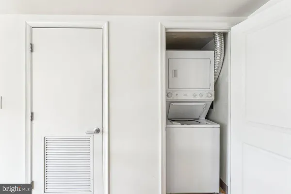 a room with storage and utility