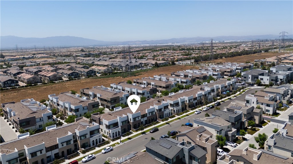 3610 East Pollock Street, Unit 4 Ontario, CA 91761 - Photo 32 of 47 an aerial view of a city with ocean view