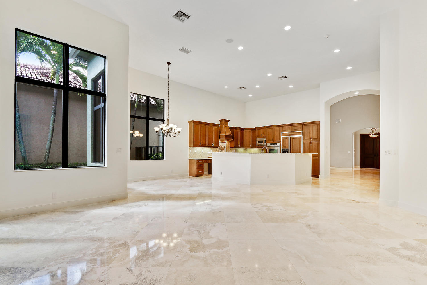 17746 Lake Azure Way Boca Raton, FL 33496 - Photo 12 of 50 a view of kitchen with refrigerator and window