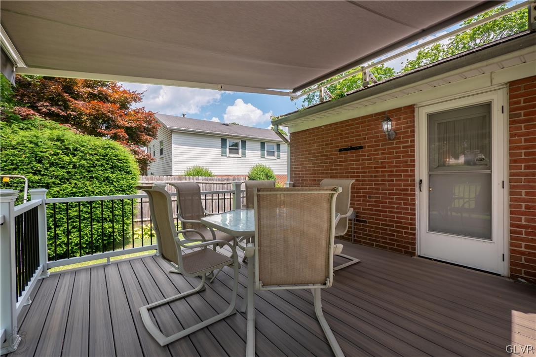 2439 Congress Street Allentown, PA 18104 - Photo 27 of 32 Trex porch